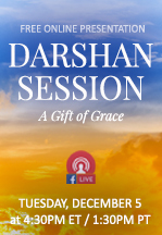 Free Online Presentation - Darshan Session - Gift of Grace - Panache Desai