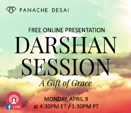 April Darshan Session - A Gift of Grace - Panache Desai