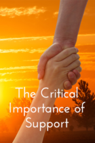 The Critical Importance of Support
